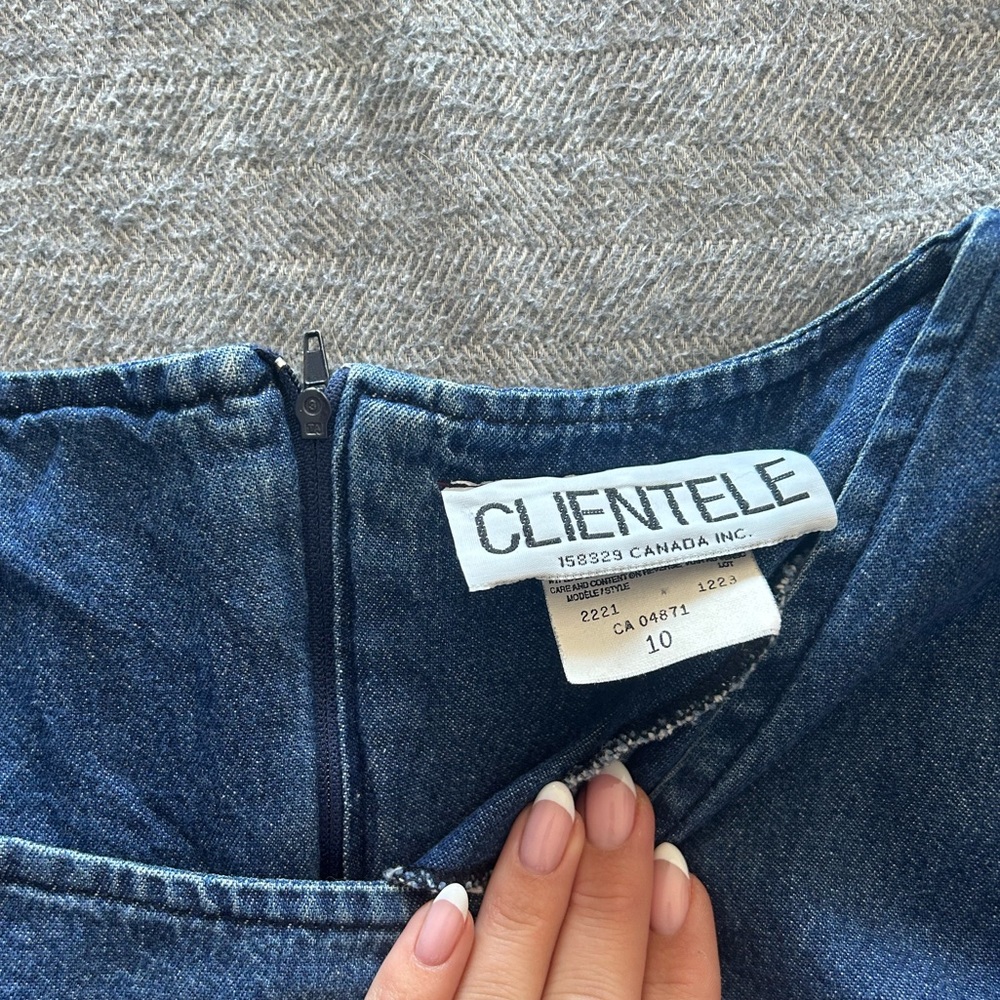 Jean dress